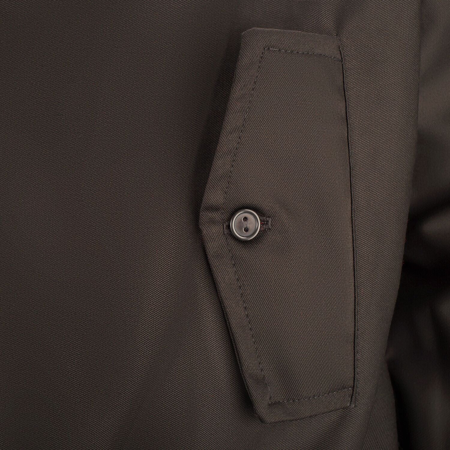 Mens Classic Harrington Jacket - Brown - Image 3