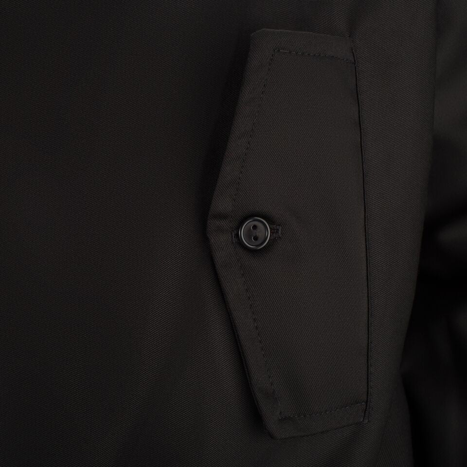 Mens Classic Harrington Jacket - Black - Image 3