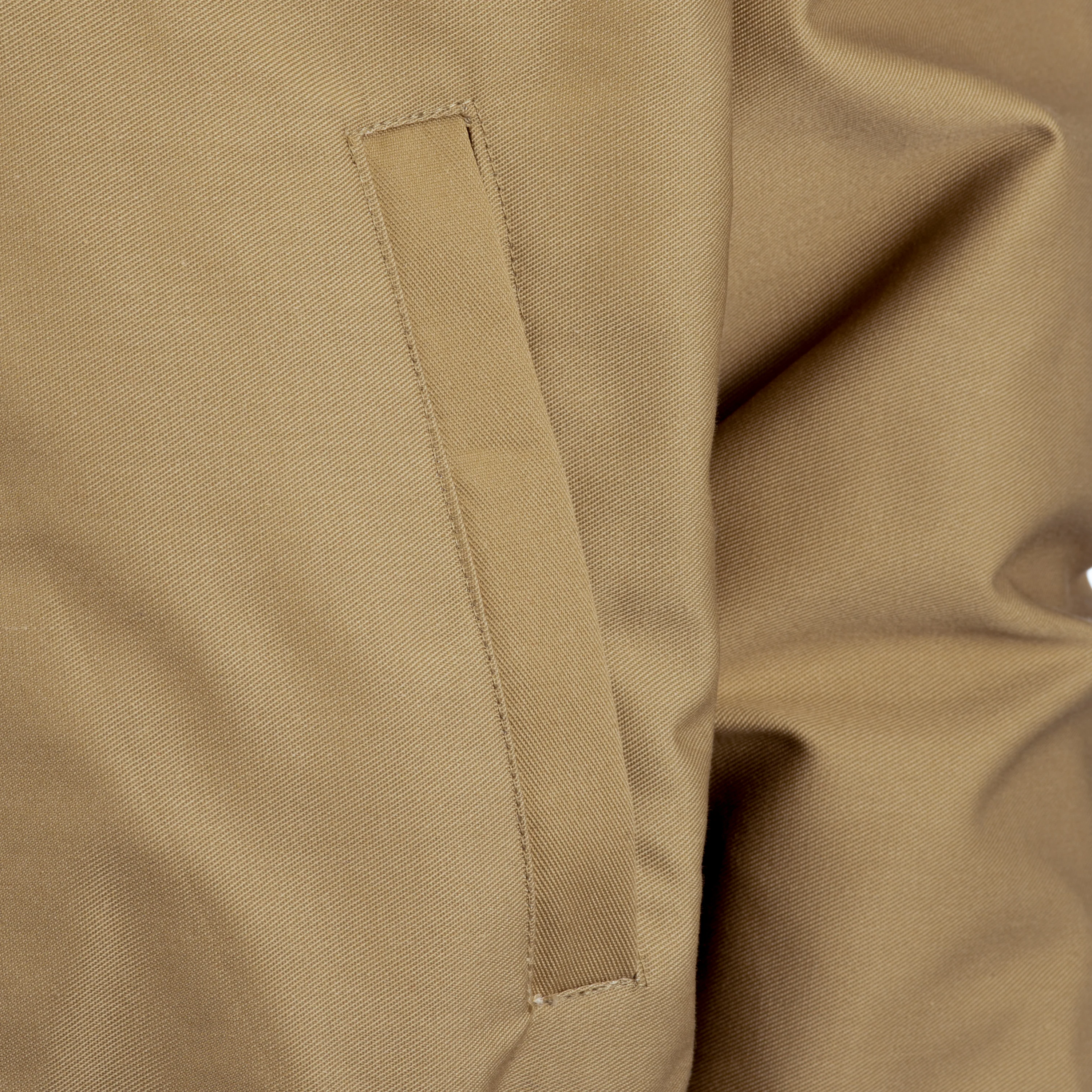 Mens Harrington Bomber Jacket - Camel - Image 3