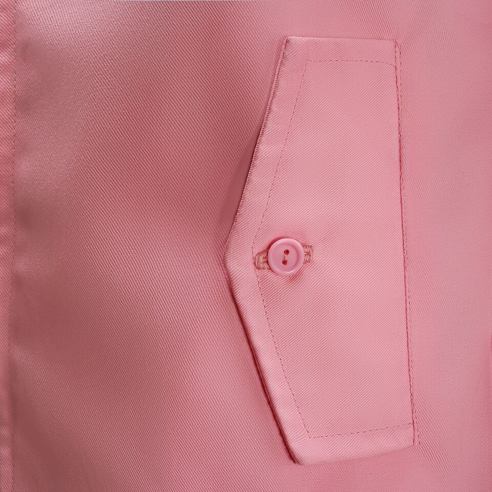 Womens Classic Harrington Jacket - Pink - Image 3